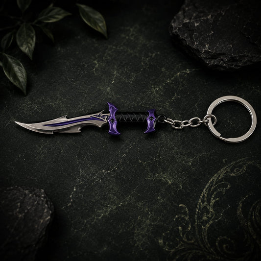 Reaver Dagger Metal Keychain