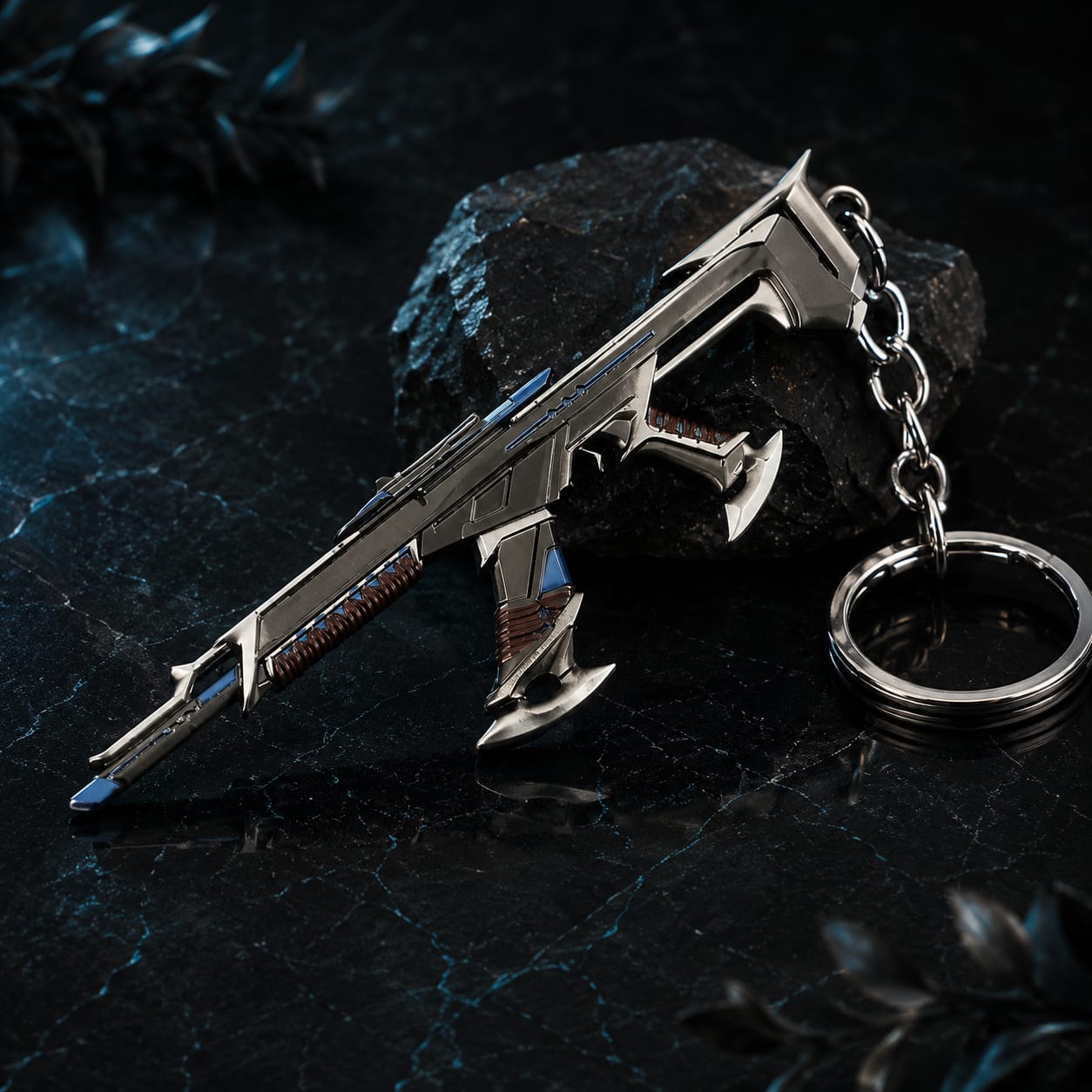 Kuronami Vandal Metal Keychain