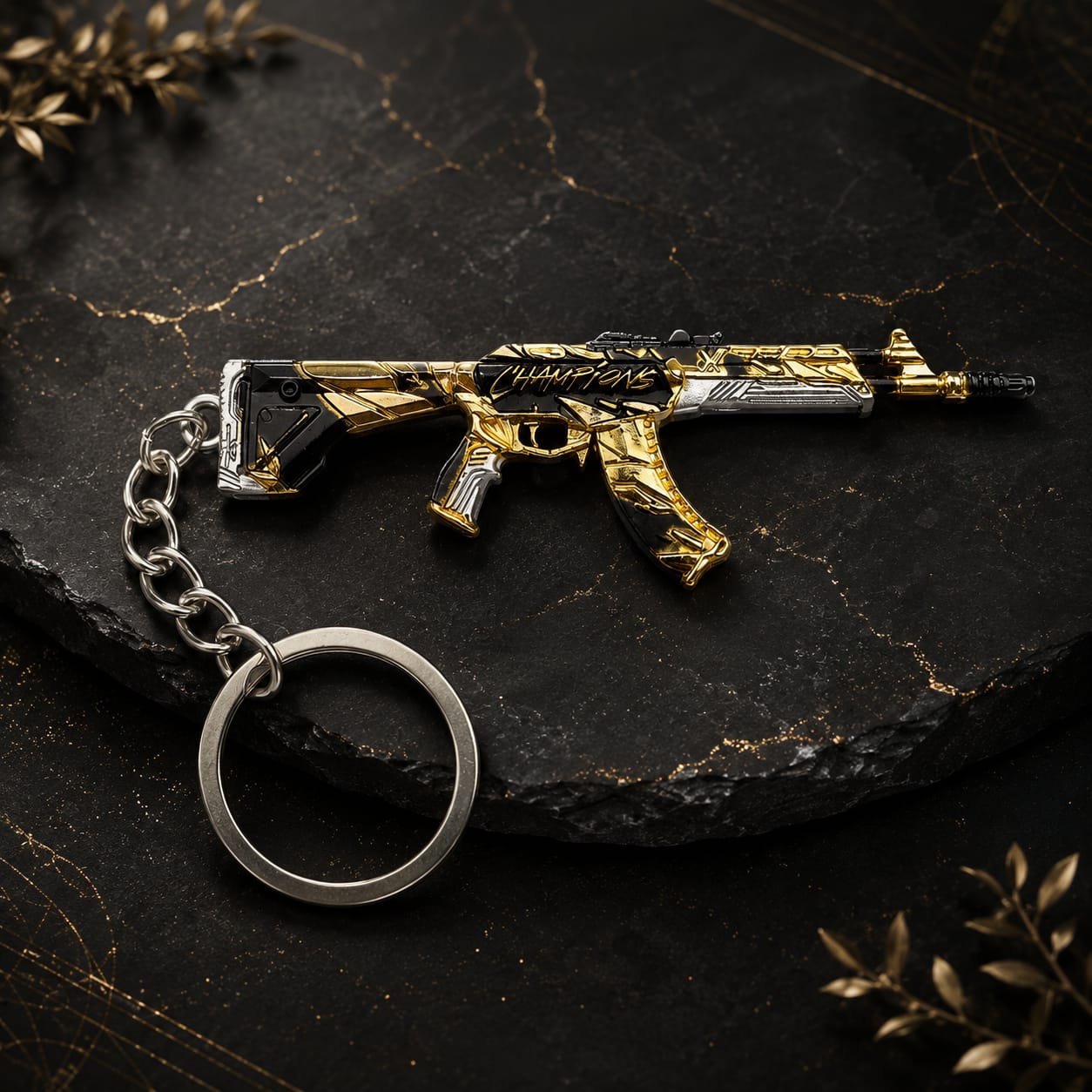 CHAMPION21 Vandal Metal Keychain